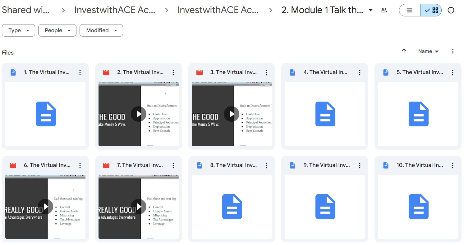 InvestwithACE Course 