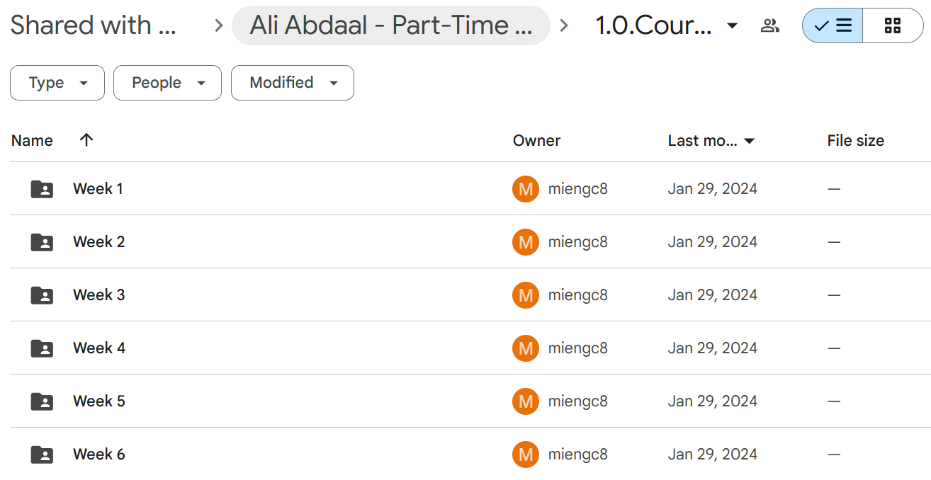 Download Ali Abdaal Part-Time YouTuber Academy