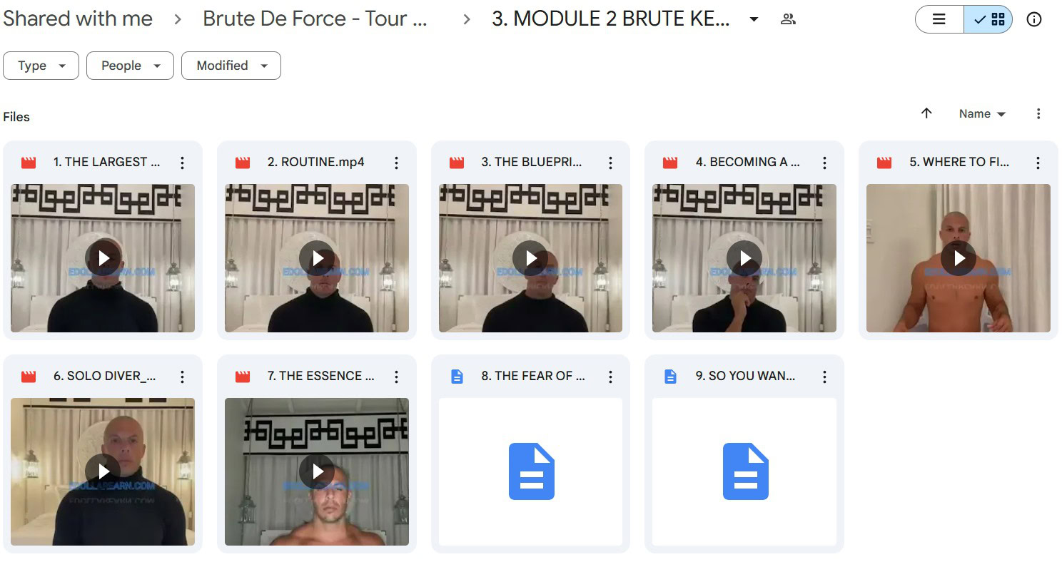 Brute De Force Course