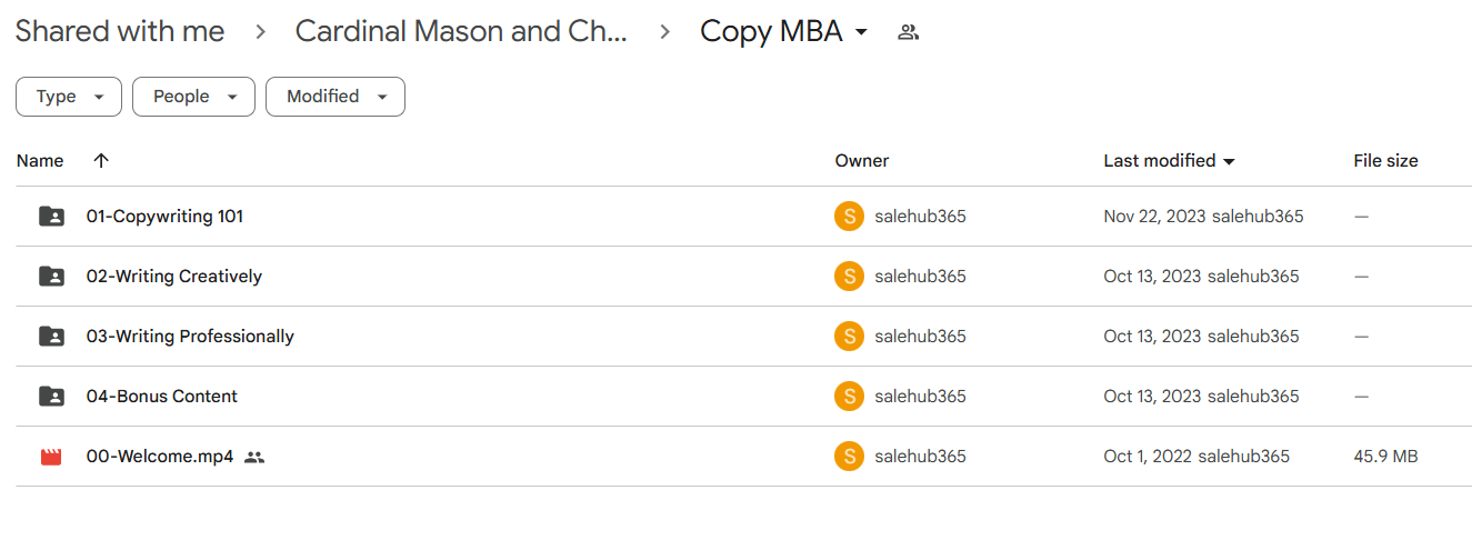 Copy MBA + The Freelancing Masterclass