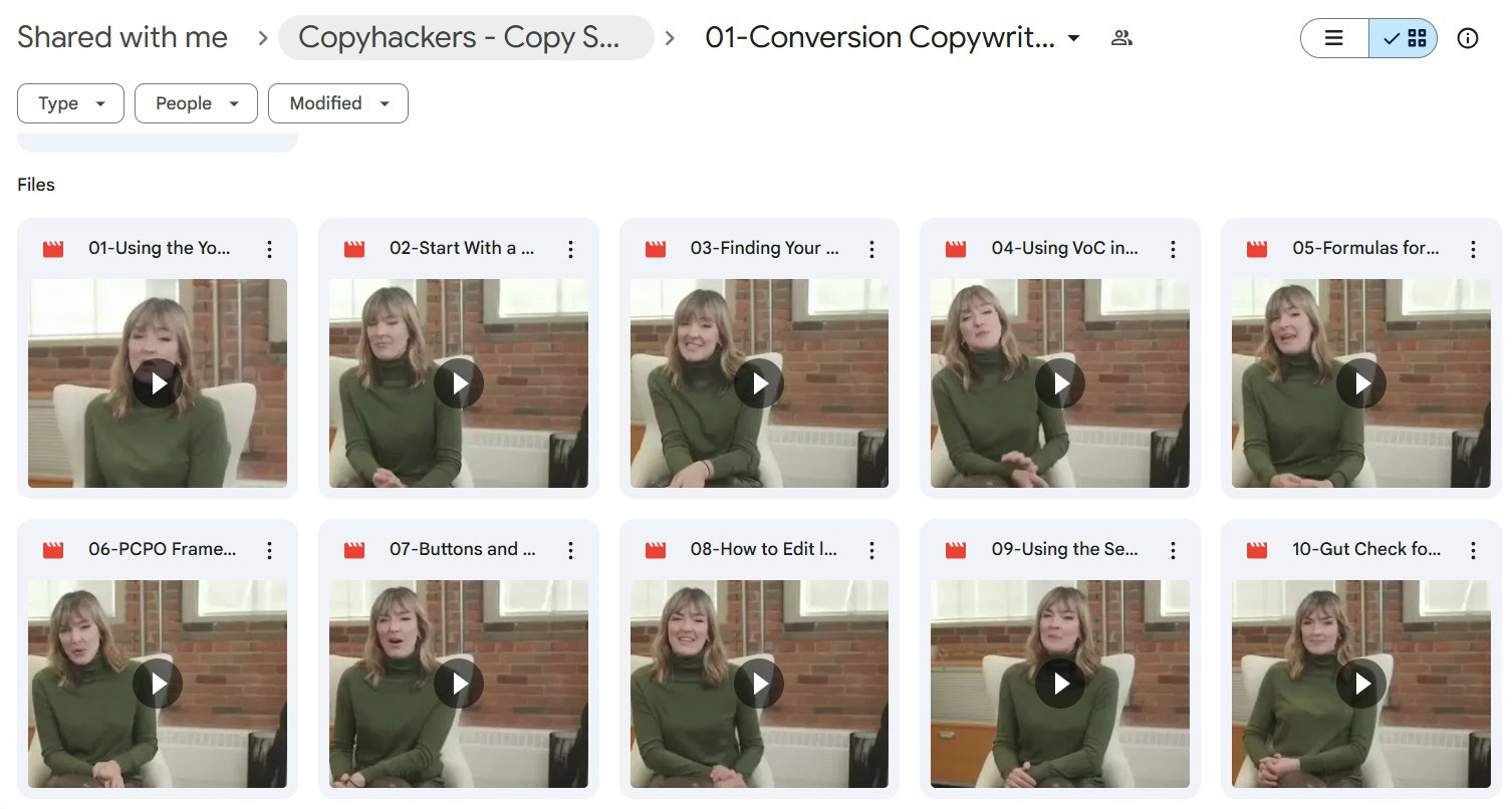 CopyHackers Course