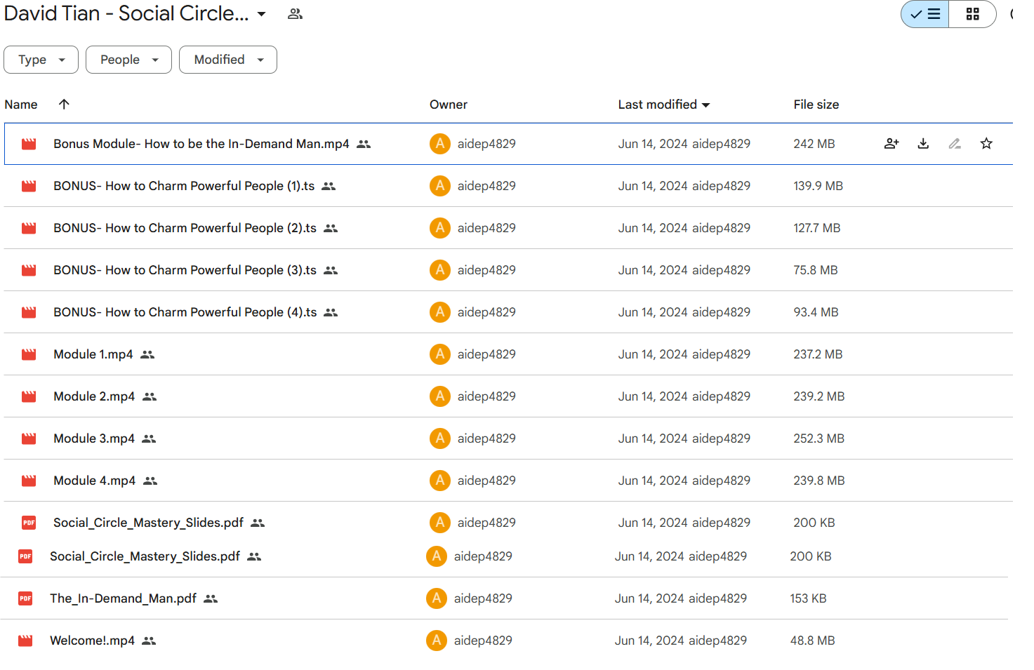 Download David Tian Social Circle Mastery