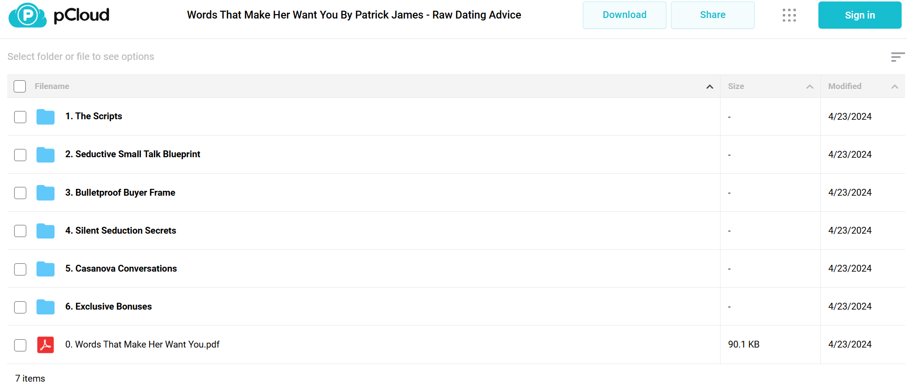 Download Patrick James Words That Make Her Want You
