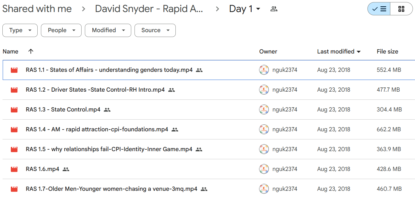 Rapid Attraction Secrets 