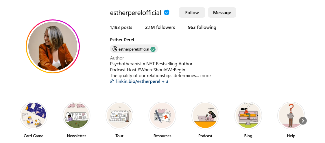 Who is Esther Perel