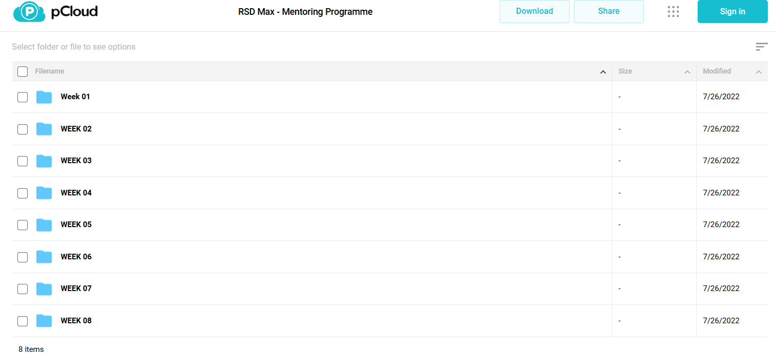 Download RSD Max Mentoring Programme