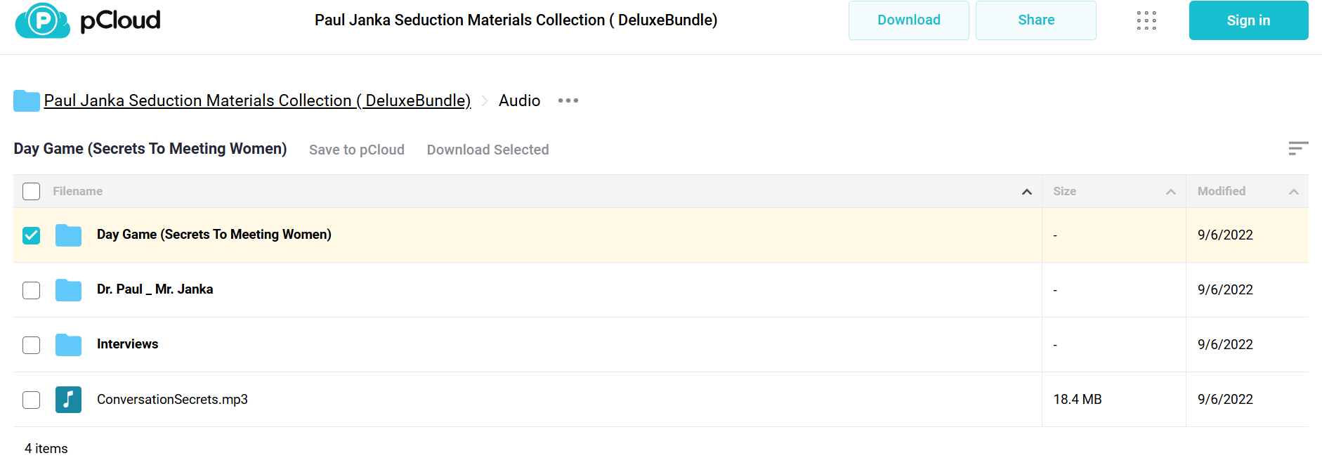 Seduction Materials Collection (DeluxeBundle) 