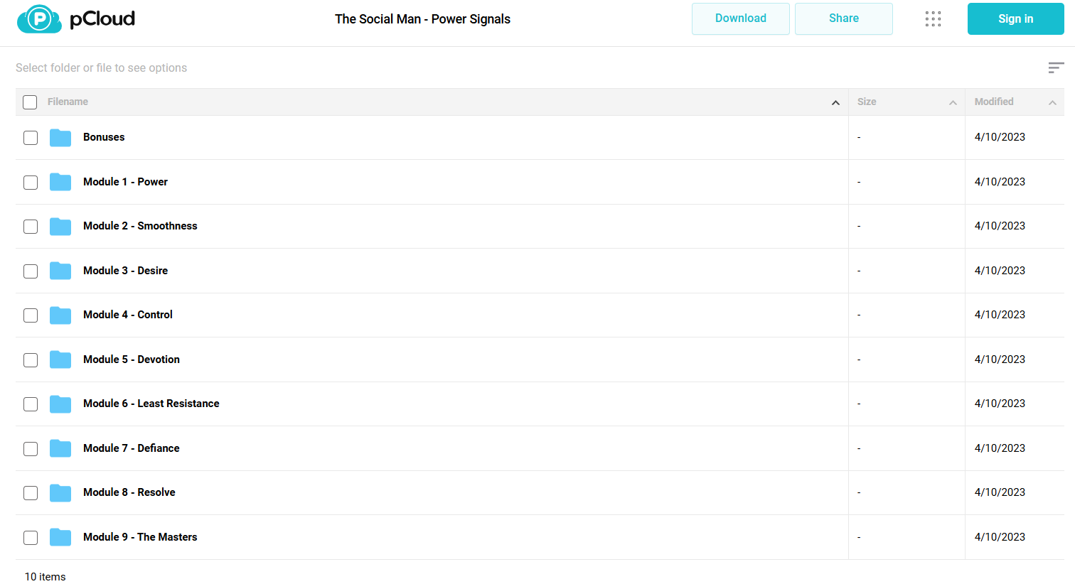 Download The Social Man Power Signals