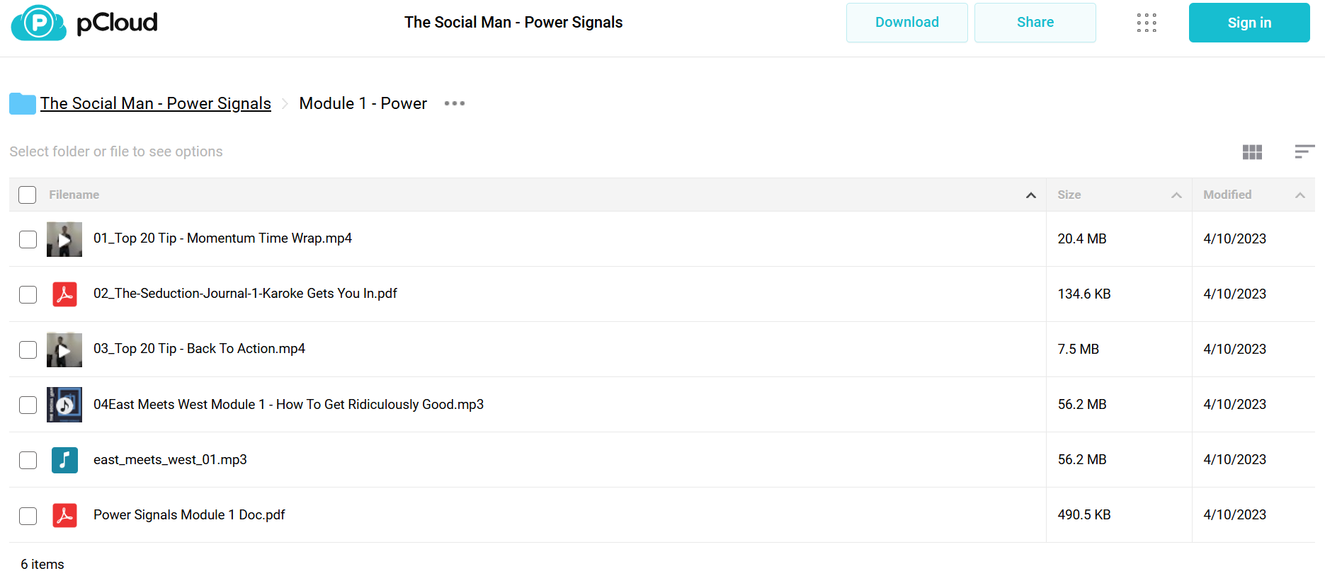 The Social Man course 