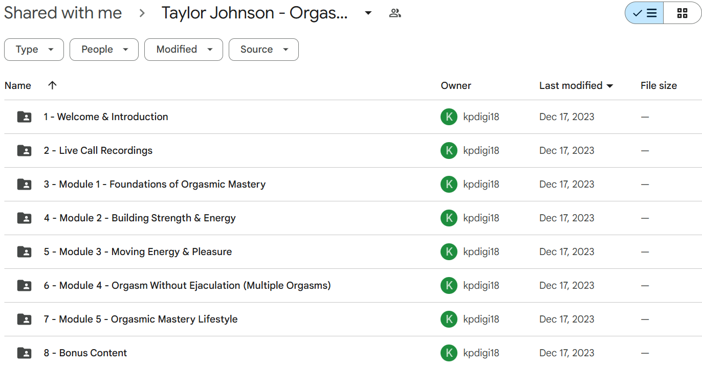 Download Taylor Johnson Orgasmic Mastery