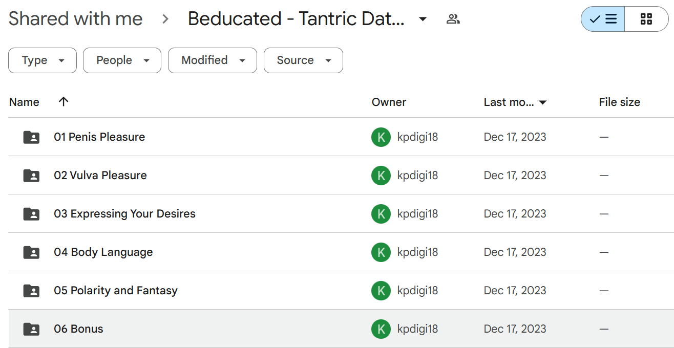 Download Beducated Tantric Date Nights