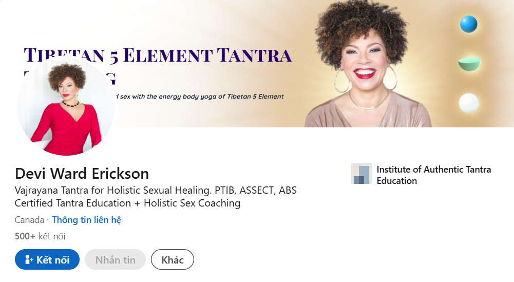 Who is Devi Ward Erickson