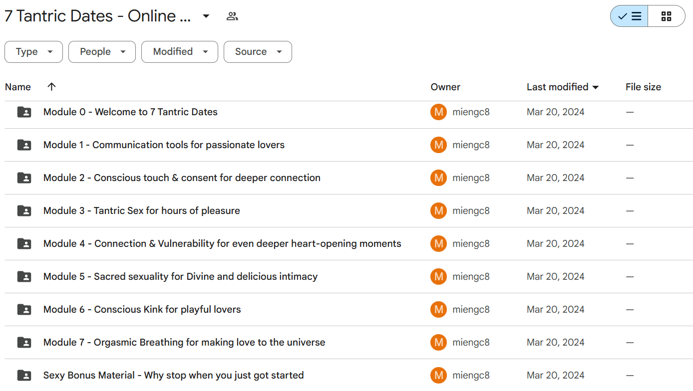 Download 7 Tantric Dates Online Course for Couples
