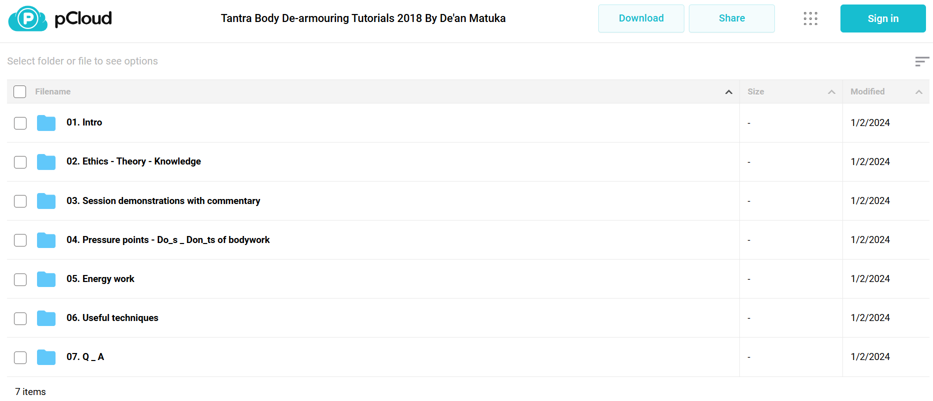 Download De'an Matuka Tantra Body De-armouring Tutorials 2018