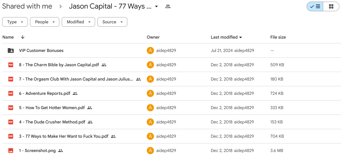 Download Jason Capital 77 Ways to Make Her Want to Fuck You