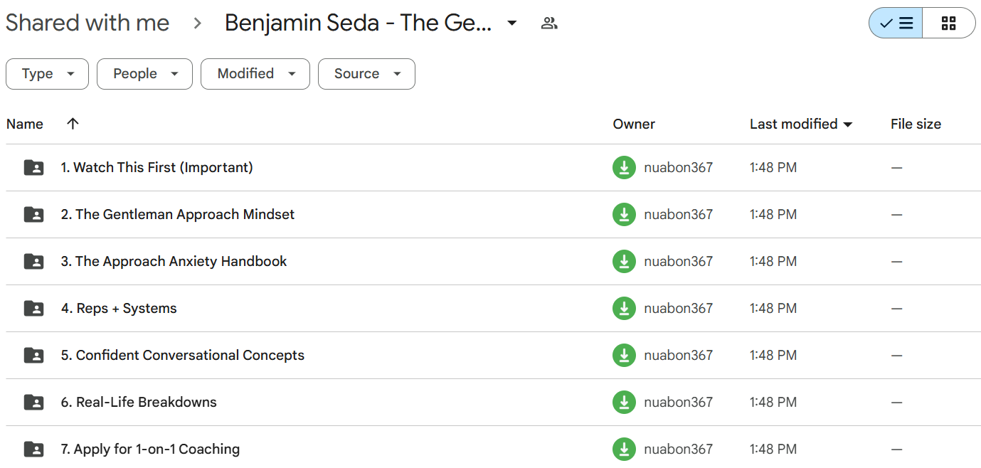 Download Benjamin Seda The Gentleman Approach "Deluxe Edition" 