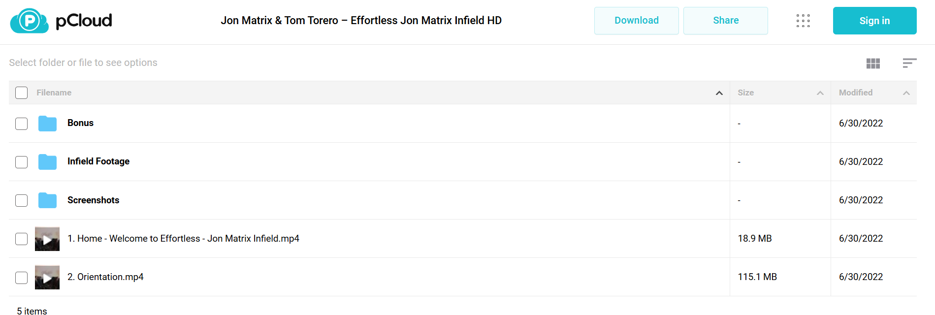 Download Jon Matrix & Tom Torero Effortless Infield HD 