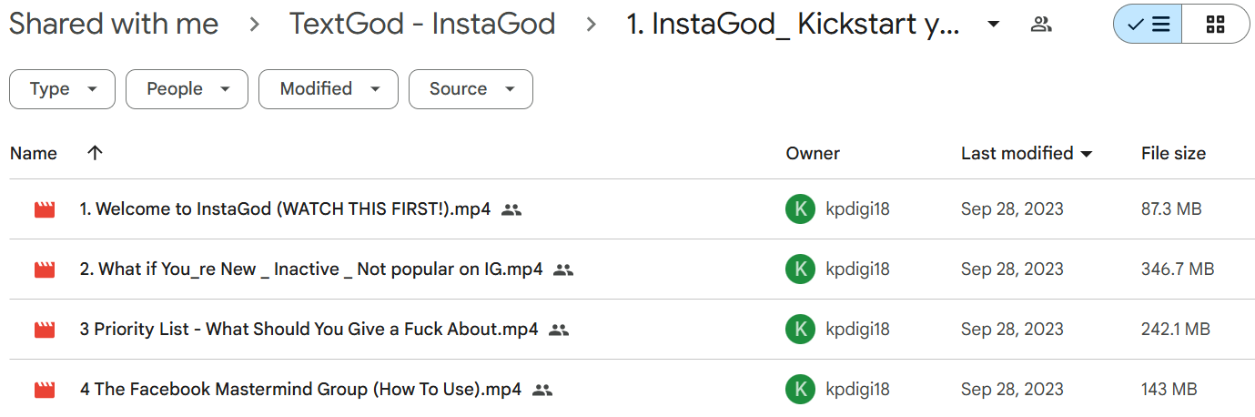 InstaGod