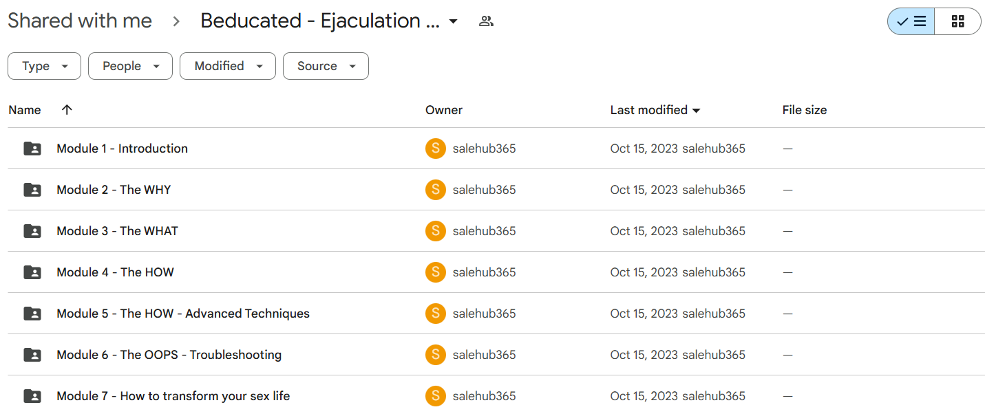 Download Beducated Ejaculation Mastery